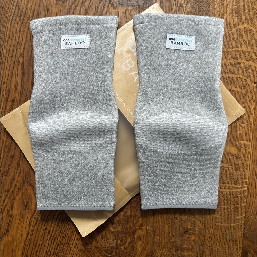 OneCompress Bamboo Foot Sleeve. Size L. Set of 2.
